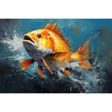 3D Fish Canvas